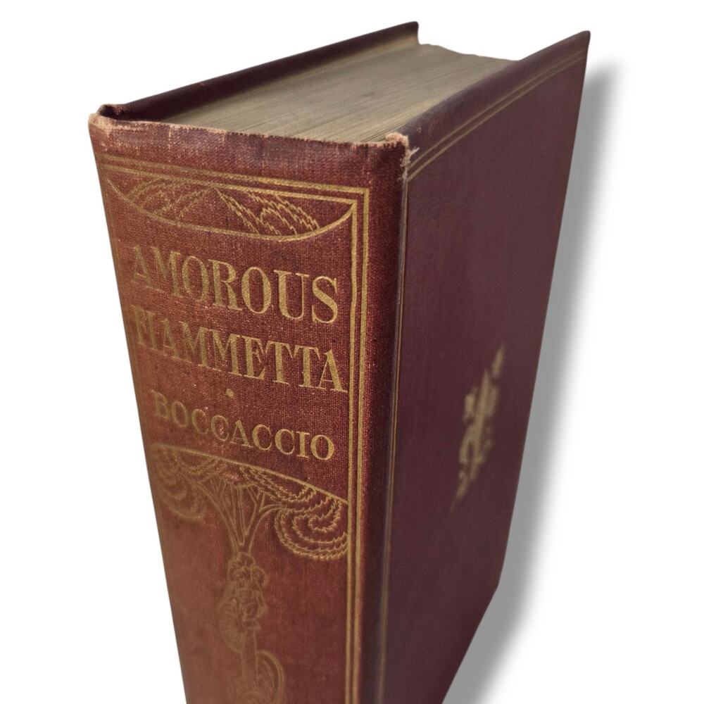 Amorous Flammetta Giovanni Bocaccio Limited Edition Navarre Society Red Book